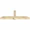 Ekena Millwork Eugene Rough Sawn Timber Gable Bracket, Douglas Fir, 84"W x 31"H x 6"D x 6"F, 9/12 Pitch GBW084X31X0606EUG00RDF - alternate 2